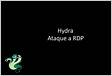 Threads RDP de ataque Hydra